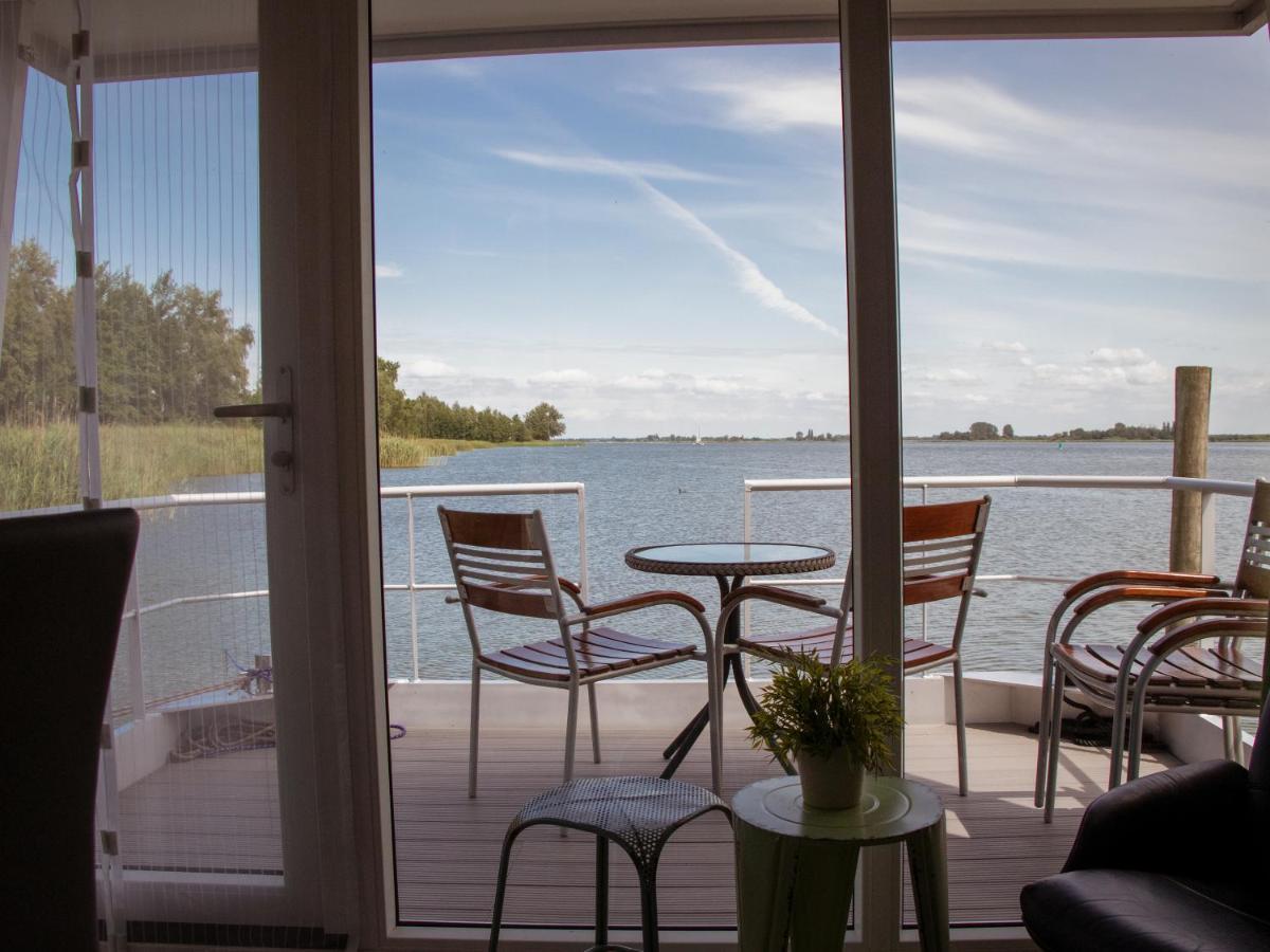 Houseboat Uitzicht Over Veluwemeer, Natuurlokatie, Prachtige Vergezichten Biddinghuizen Exterior foto